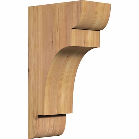 Ekena Millwork New Brighton Smooth Corbel, Western Red Cedar, 5 1/2"W x 10"D x 18"H COR06X10X18NEB00SWR